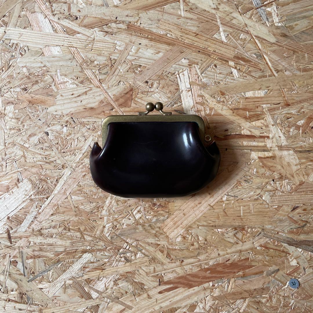 ⭐︎激レア⭐︎ N25 がま口　L'ECHOPPEコラボ　コードバン　小サイズ