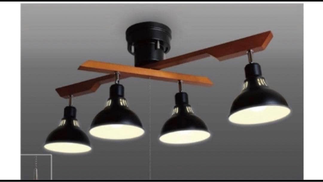 未使用／タキズミ ロッドスポット 電球色 ブラック　DN4021RSBK