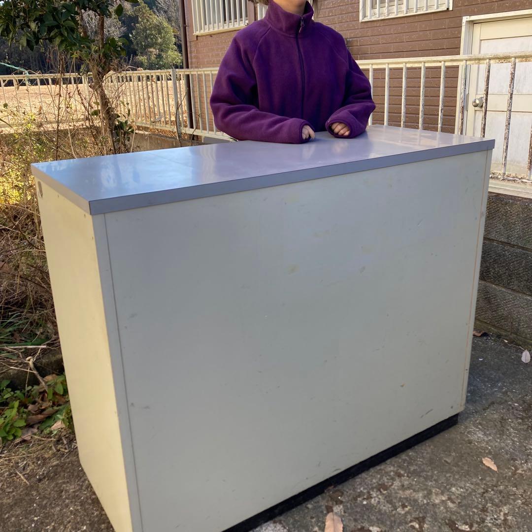 業務用 カウンター テーブル アパレル向け グレー