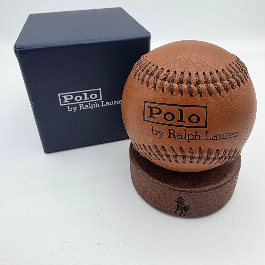 Polo by Ralph Lauren 野球ボール　レザー　ブラウン