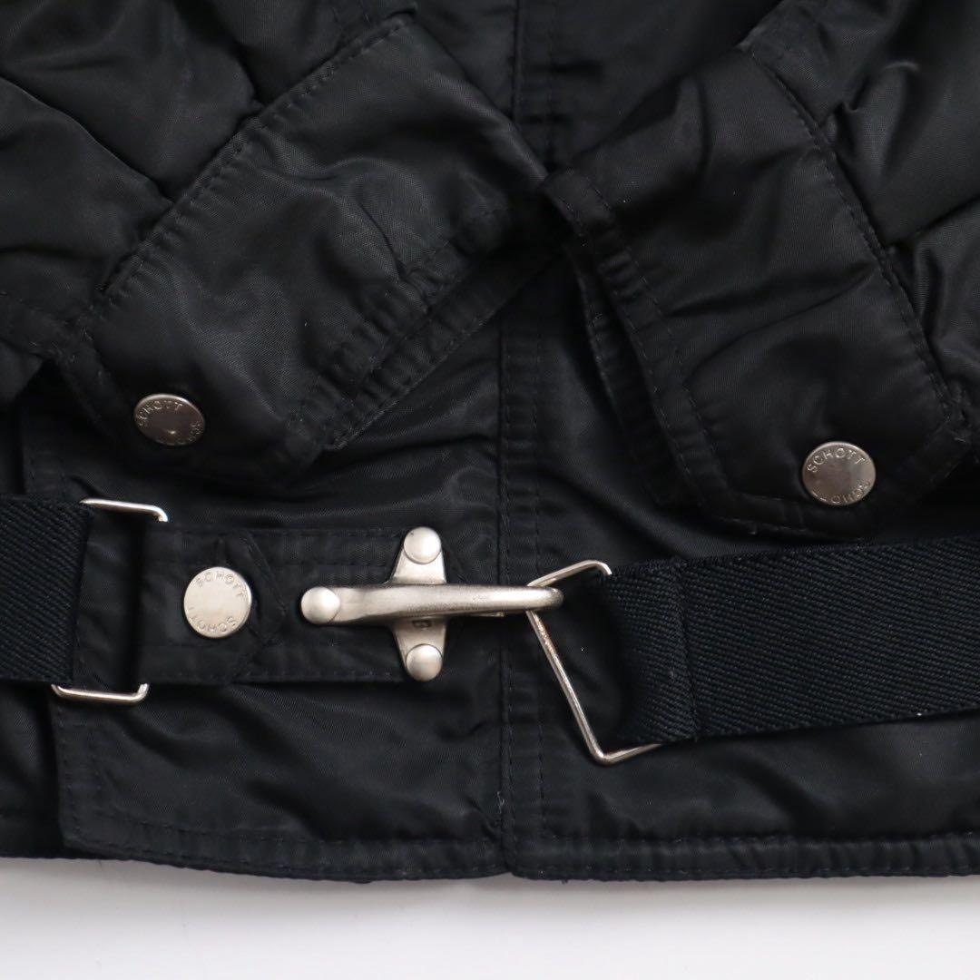 Vintage 00s schott 短丈 ファイヤーマンジャケット