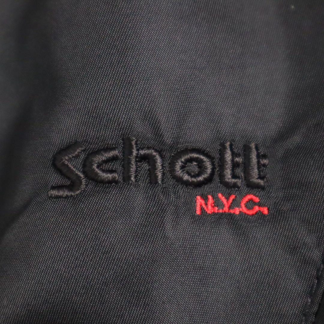 Vintage 00s schott 短丈 ファイヤーマンジャケット
