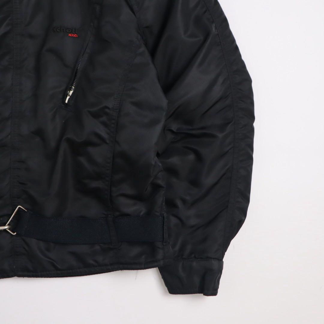 Vintage 00s schott 短丈 ファイヤーマンジャケット