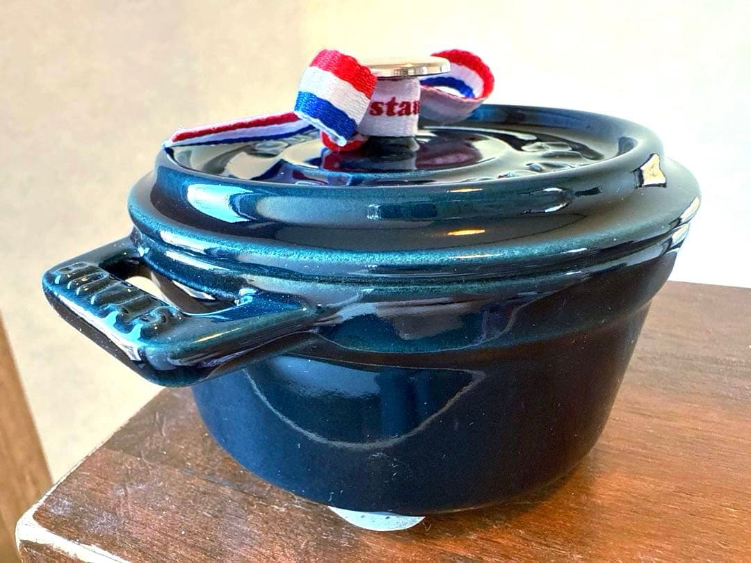 ストウブＳＴＡＵＢ限定色ラメール正規ココットラウンド１０ｃｍ新品未使用生涯保証付