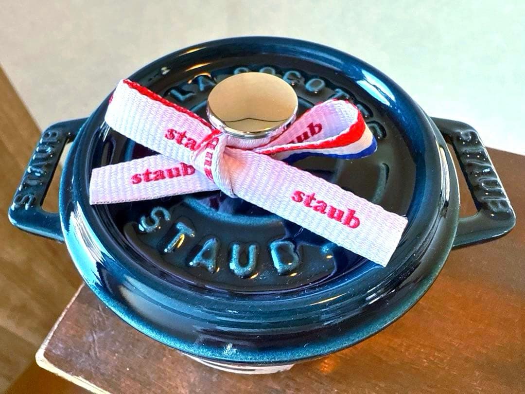 ストウブＳＴＡＵＢ限定色ラメール正規ココットラウンド１０ｃｍ新品未使用生涯保証付