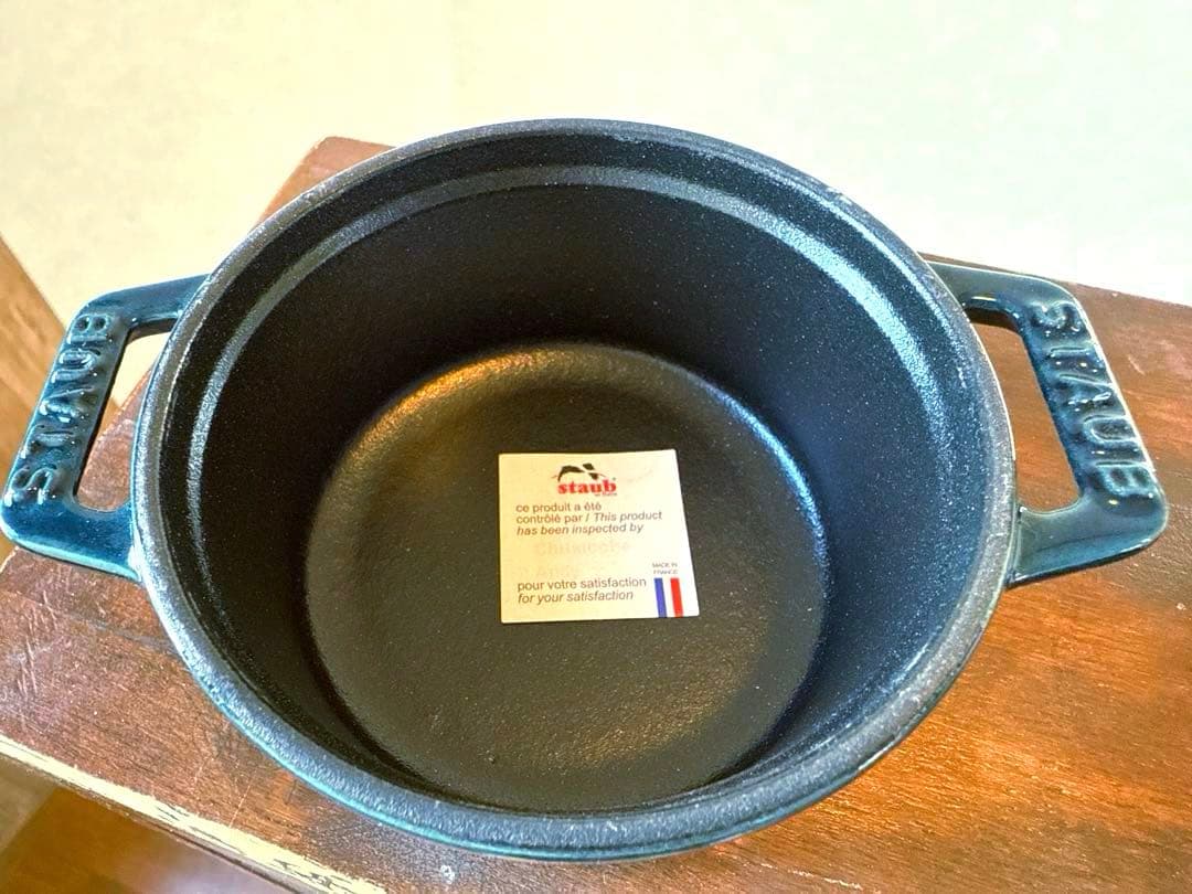 ストウブＳＴＡＵＢ限定色ラメール正規ココットラウンド１０ｃｍ新品未使用生涯保証付