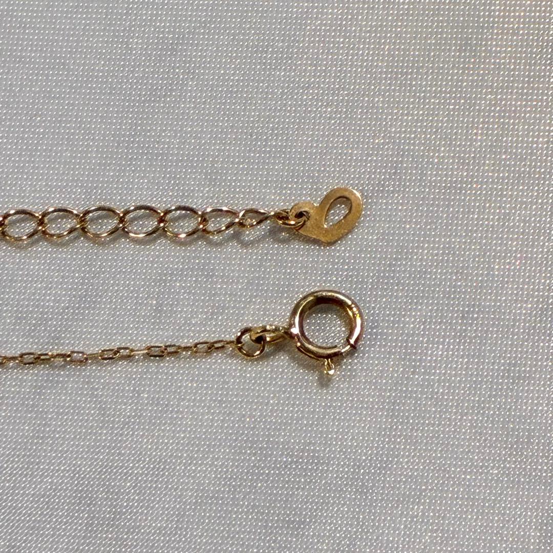 【極美品】✨cui-cui✨ K10YGブレスレット 楕円リンクチェーン