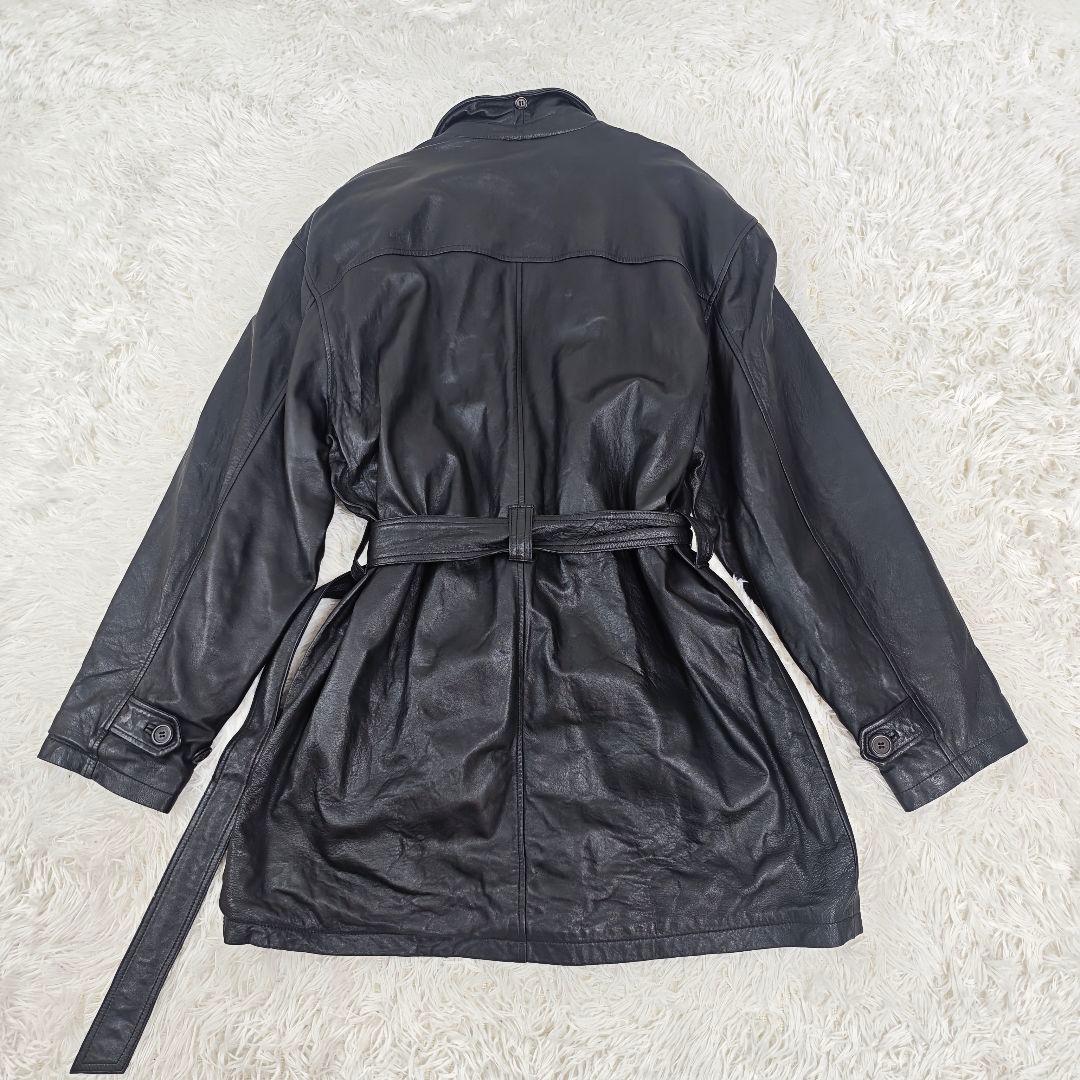 【高級！】イタリア製 GULLIT MEN　羊革コート 52 XL-XXL