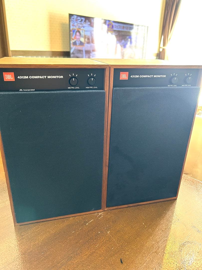 JBL 4312M COMPACT MONITOR スピーカー中古美品