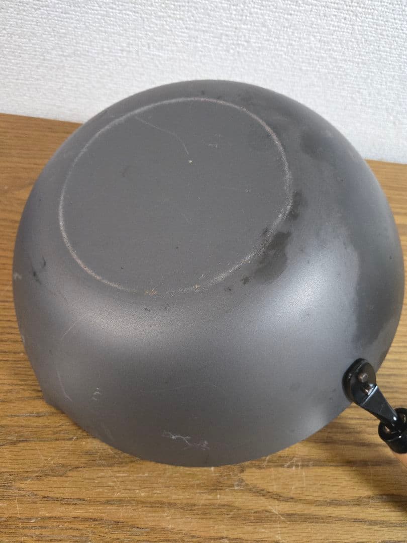 未使用　堺刀司 鉄製 中華鍋 北京鍋　３０ｃｍ　最終値下げ