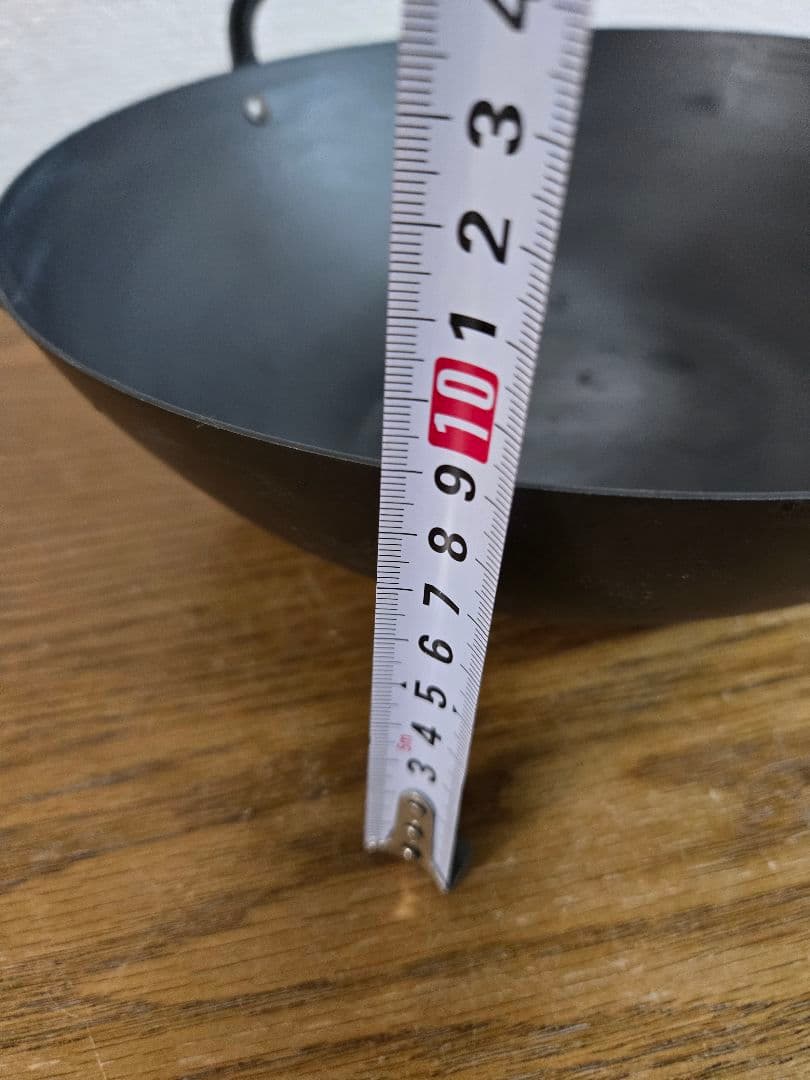 未使用　堺刀司 鉄製 中華鍋 北京鍋　３０ｃｍ　最終値下げ