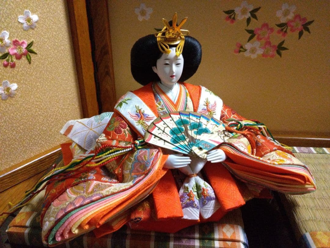 お雛様　雛人形 　ひな祭り　親王飾り　美品！