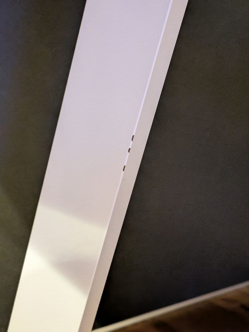 円形 ダイニングテーブル 115cm ラウンドテーブル 白 アイアン