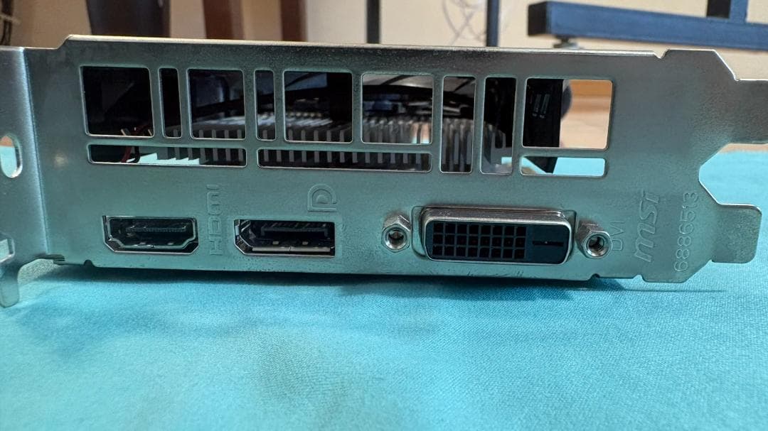 【補助電源不要】MSI GTX1650 4GB