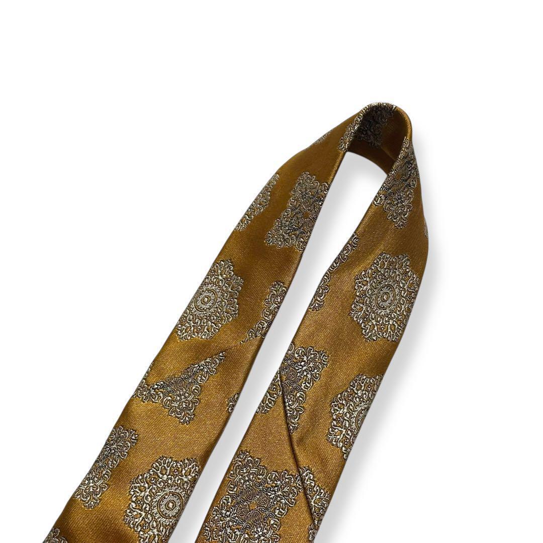 美品✨VERSACE ネクタイ　ヴェルサーチ　光沢感　ジャガード