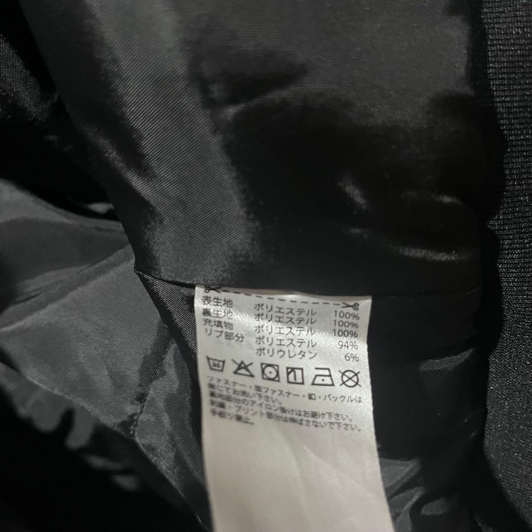 adidas ALL BLACKS 中綿入りスカジャン　Mサイズ 美品