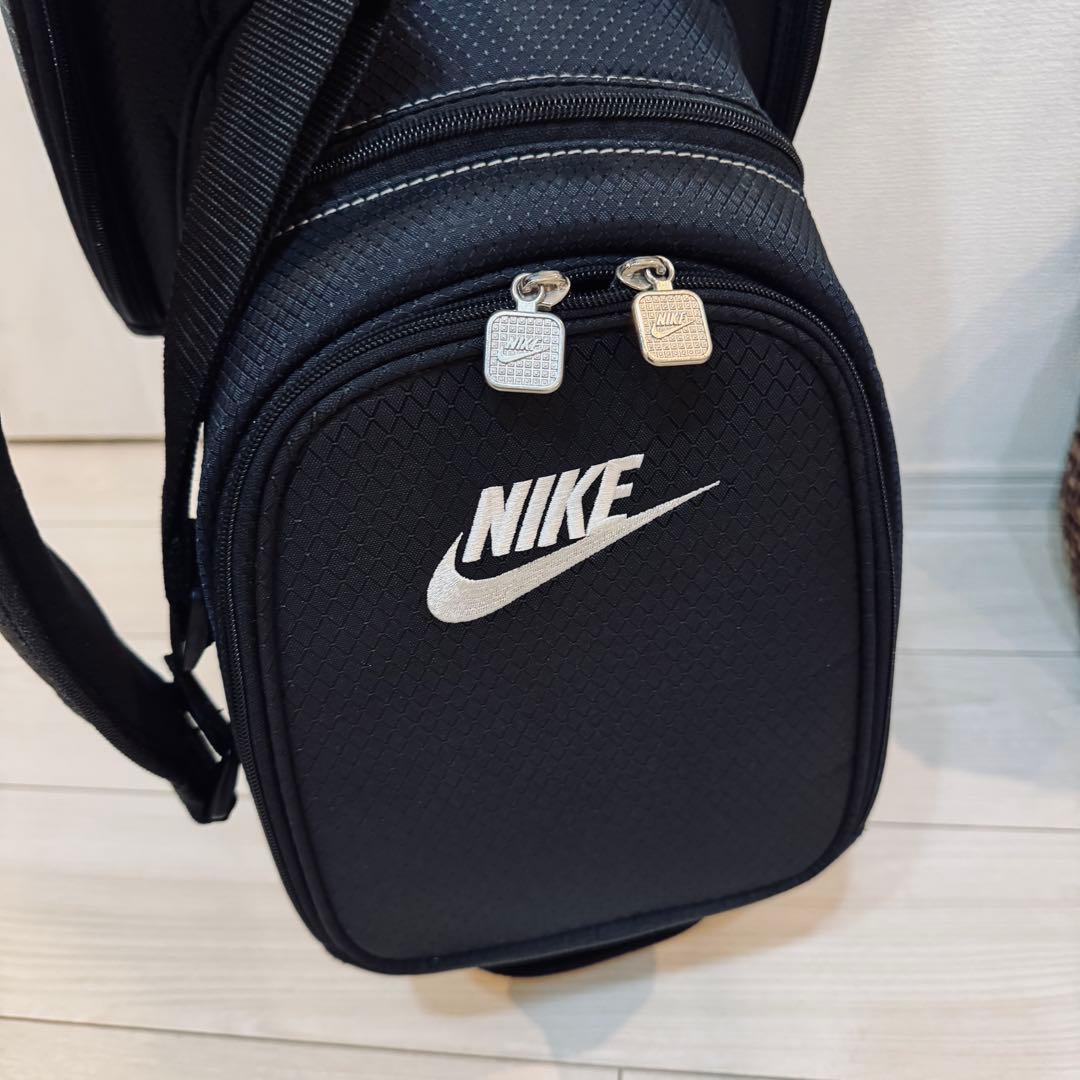 NIKE ナイキゴルフ キャディバッグ9型6分割 ブラック 軽量
