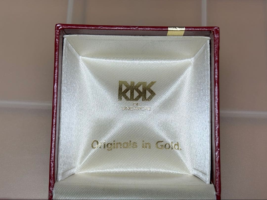 RISIS　22K　蘭ネックレス　ジュエリー　ループタイ　＊新品・未使用品＊
