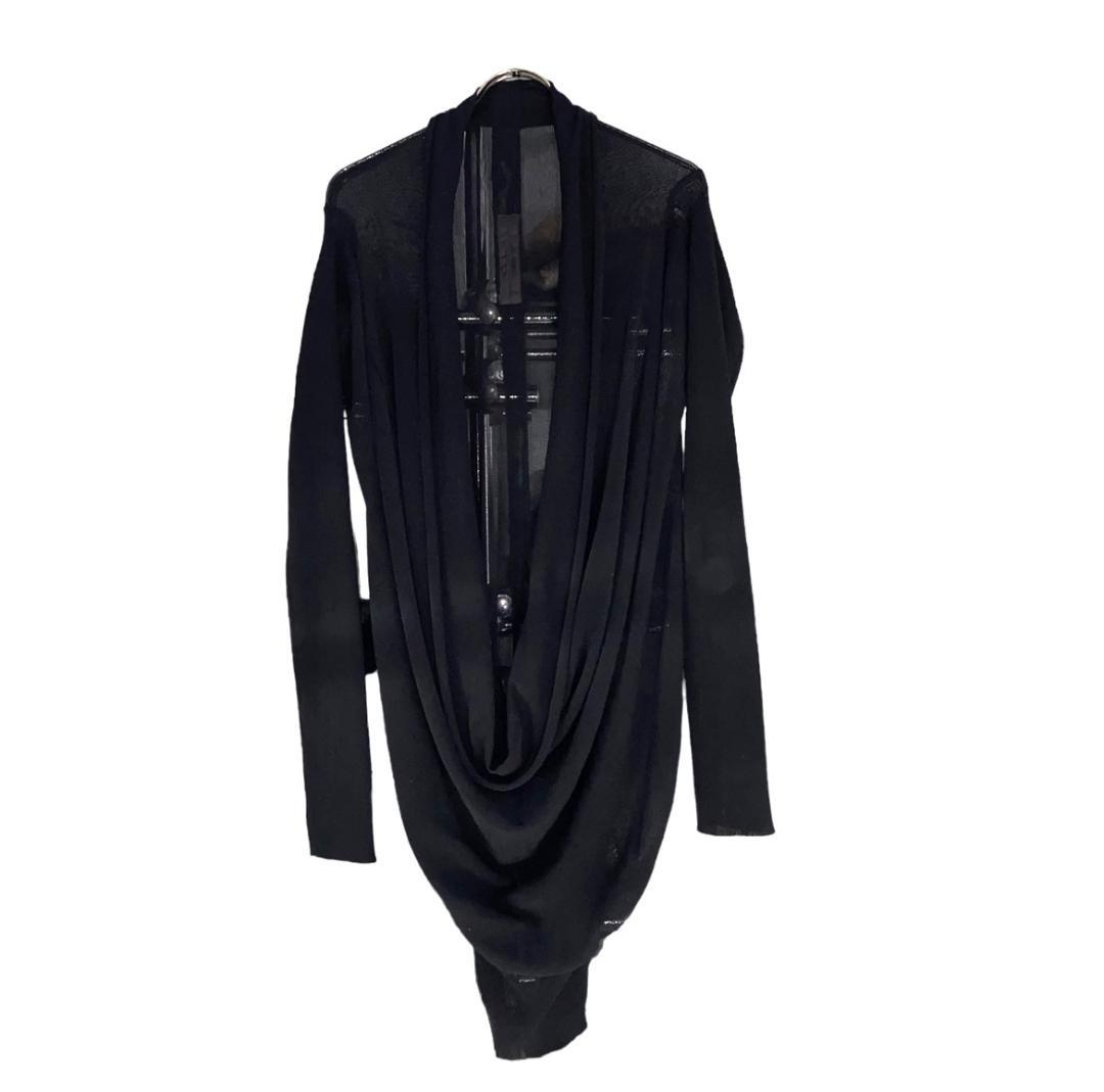 Rick Owens（リックオウエンス）ヴィンテージ ブラック ドレープ ドレス
