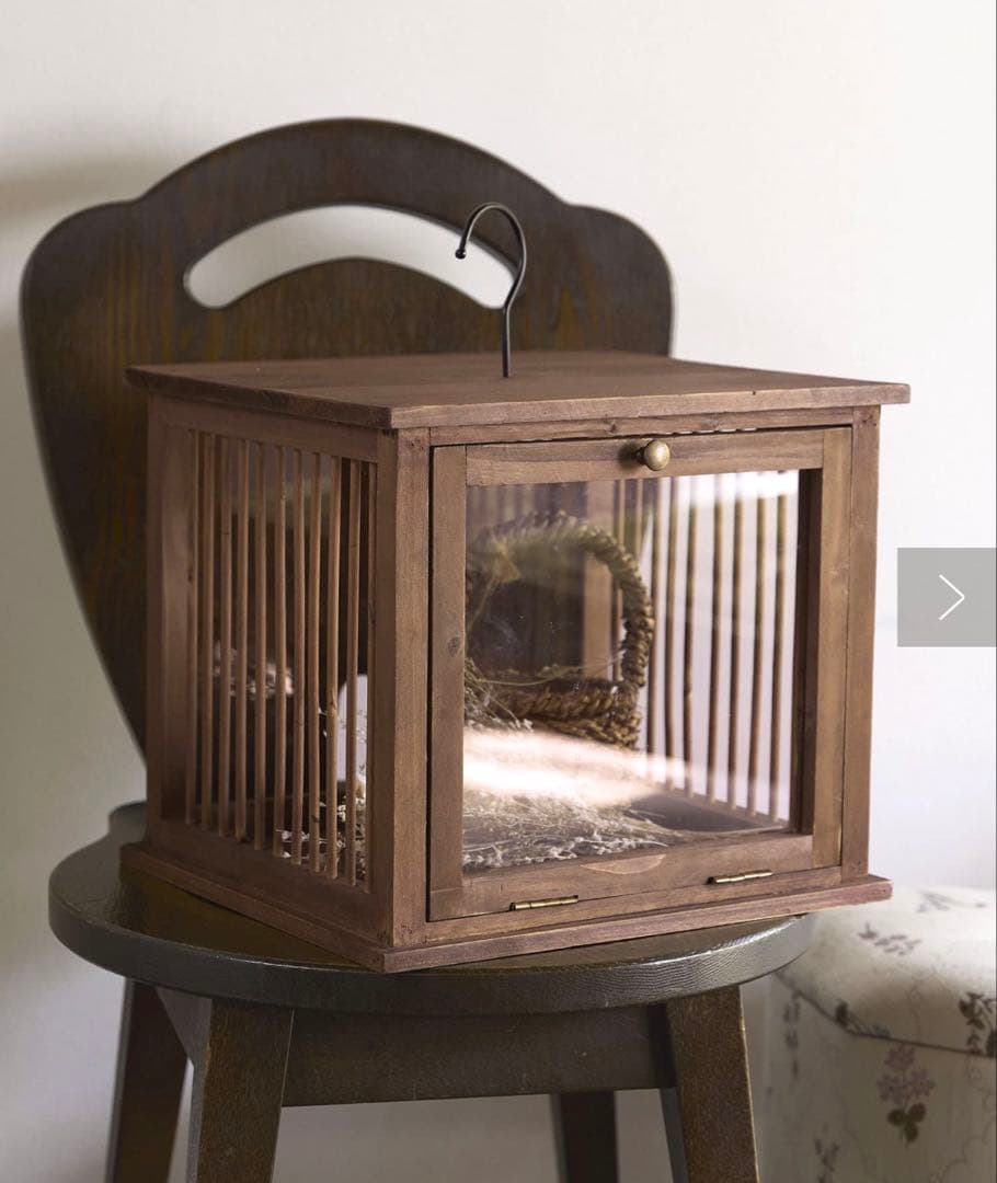 鳥かごキャビネット　サリュ　浪漫インテリア