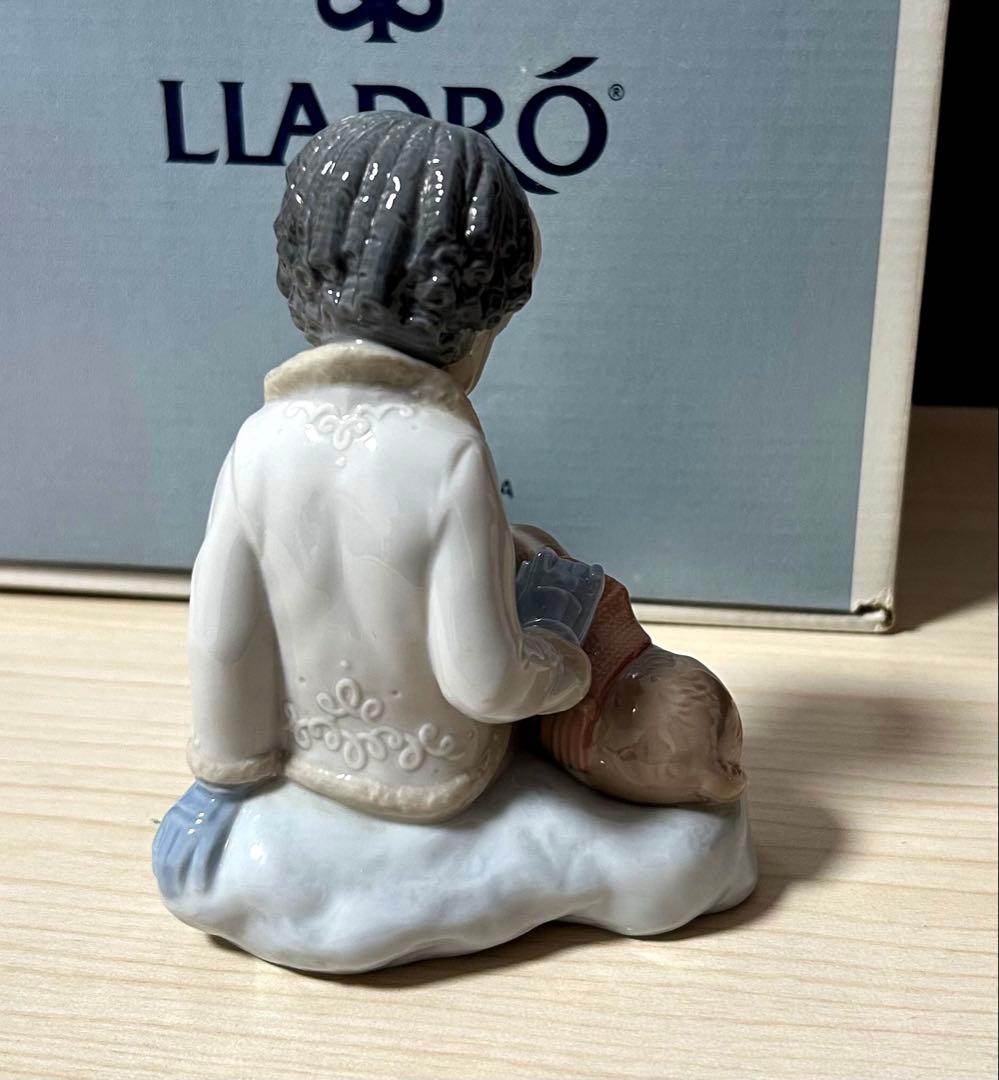 絶版品　LLADRO リヤドロ　Are You Cold ？　寒くない？　置物
