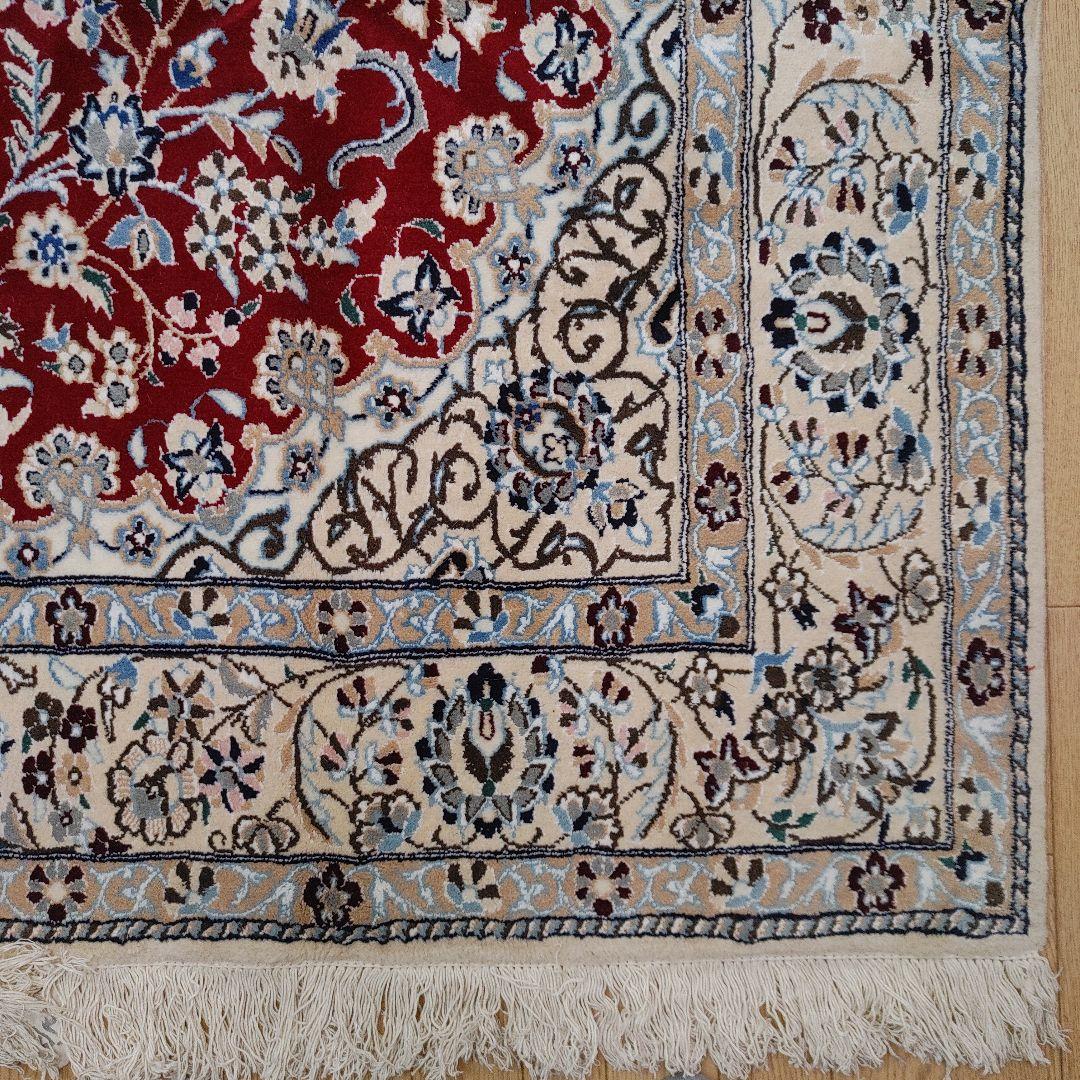 ペルシャ絨毯 ナイン 新品 250x151 ウール Persia Naein