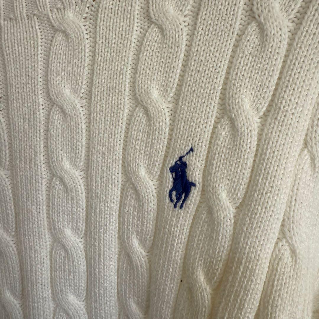 極美品 POLO RALPH LAUREN ケーブルニット