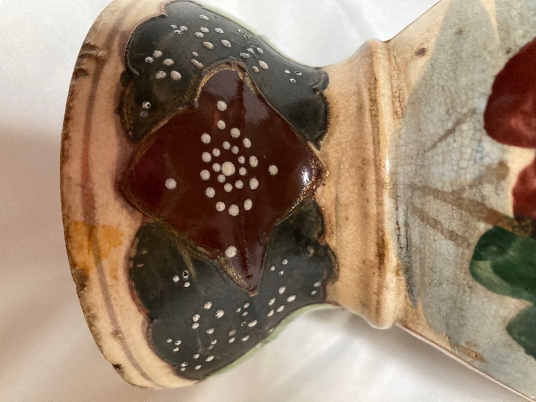 古薩摩焼の飾り壺　インテリア　硴器として飾る　美術品