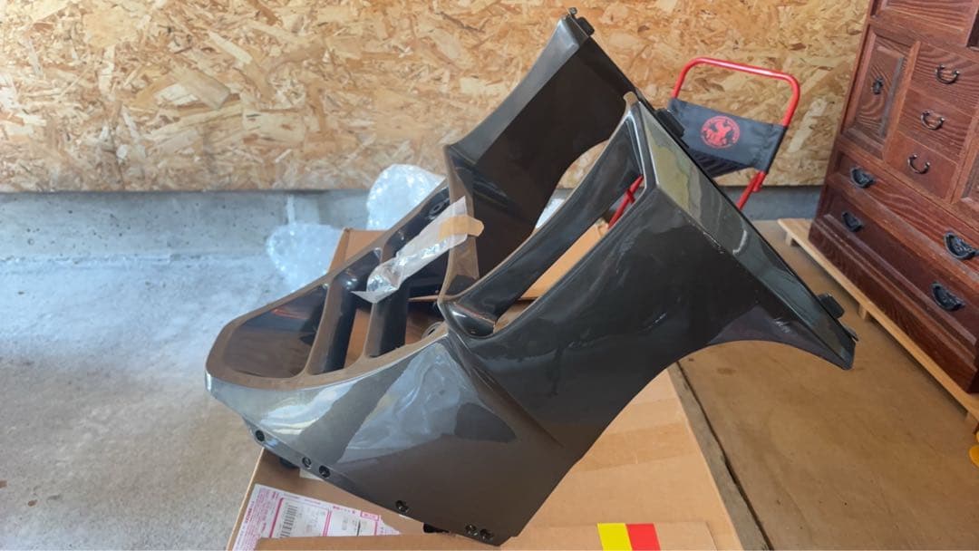 GPz900r サイドカウル、アンダーカウル