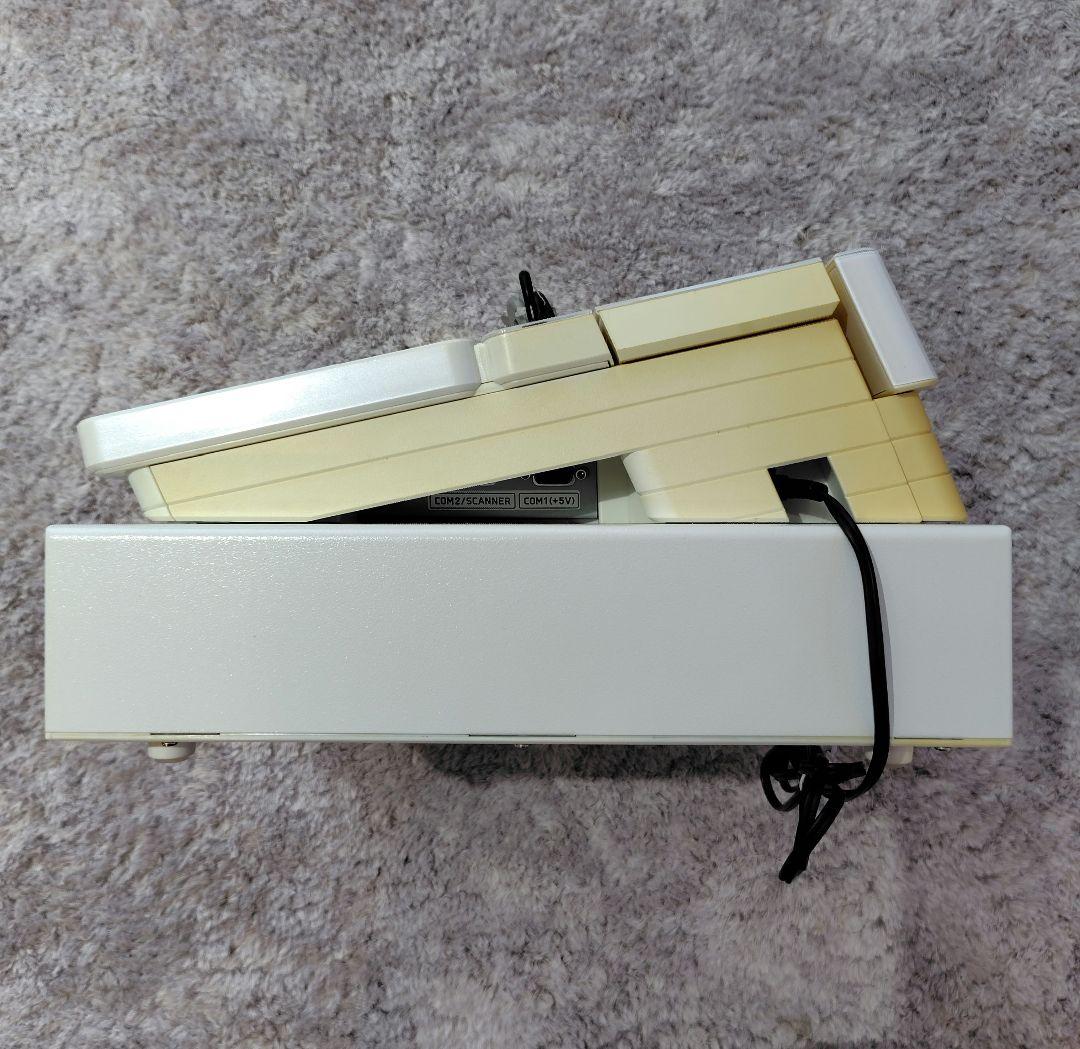 CASIO SR-C550-45WEワンタッチメニュー72種類レジスターホワイト