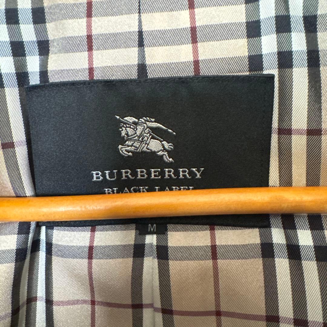 Burberry Black Label ブラック トレンチコート M