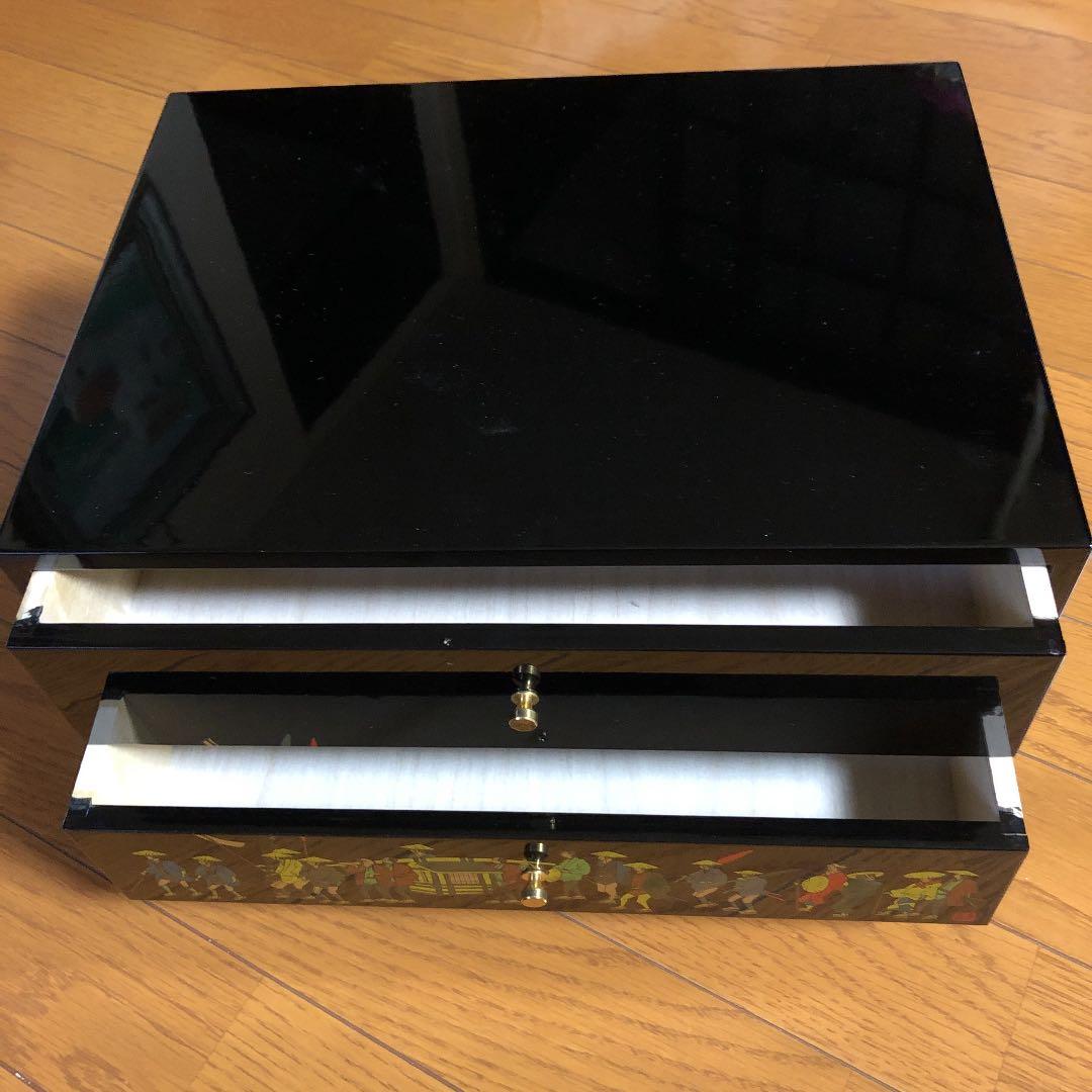【新品】　塗りの引き出し