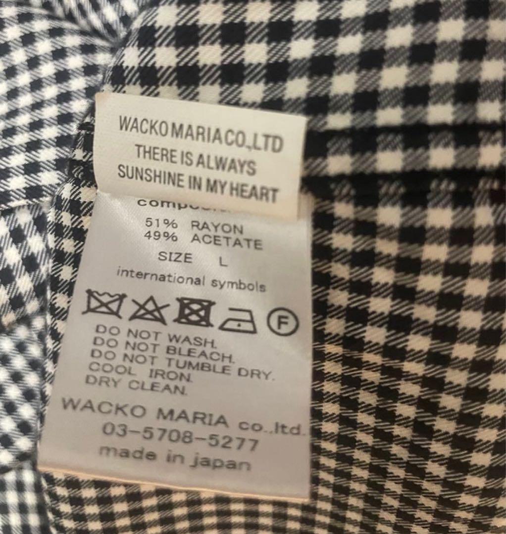 wacko maria 50s OPEN COLLAR SHIRT レーヨン