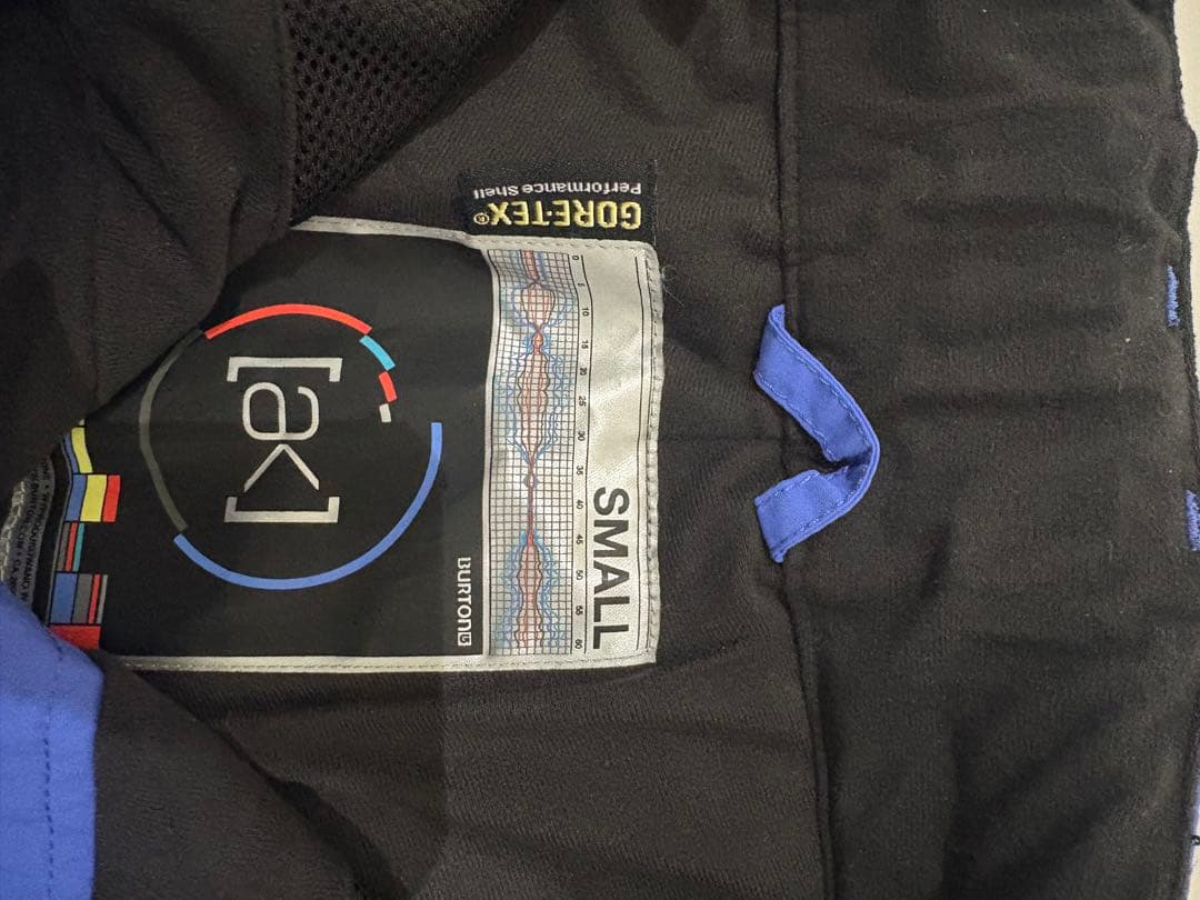 BURTON ak JK PT 上下セット　S バートン　ウェアGORE-TEX