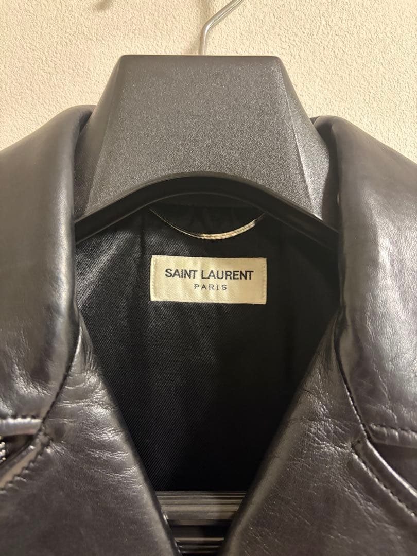 saint laurent サンローラン レザージャケット ダブルライダース44
