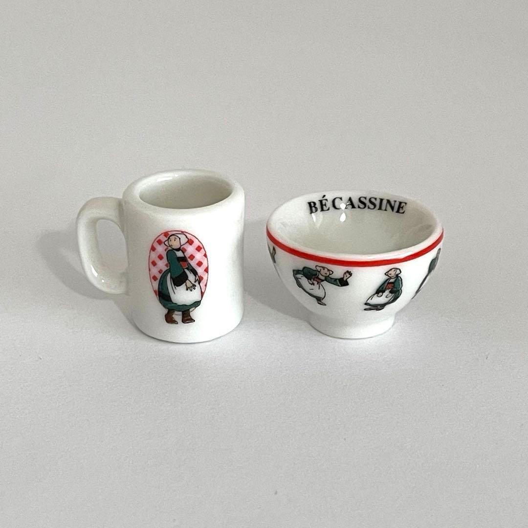 ベカシーヌのキッチン　フェーブ　ヴィンテージ　フェーヴ　フランス　陶器