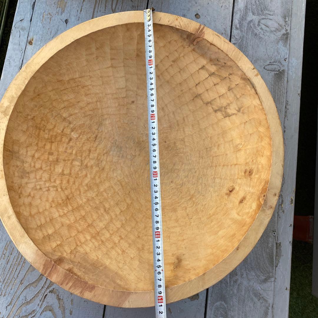値下げしました❗️天然木　こね鉢 50cm