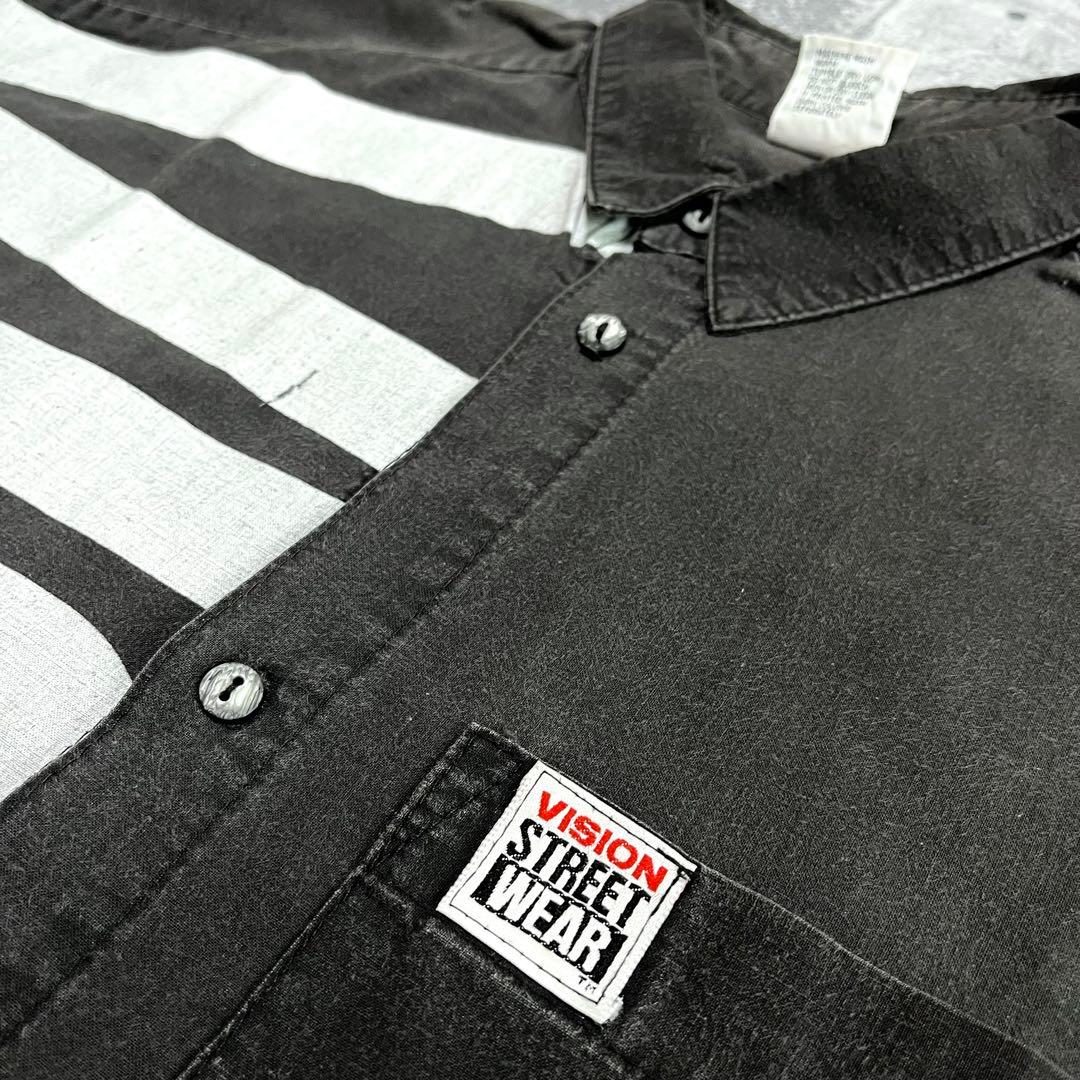 80s VISION STREET WEAR マルチシャツ USA製TM表記