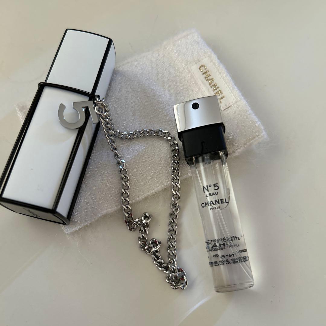 CHANEL No5 L’EAU トワレアトマイザーチャーム限定品