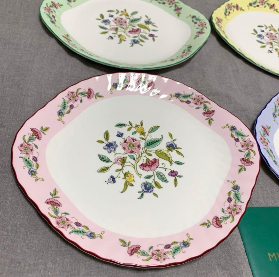 新品未使用　MINTON ハドンホール セレブレーション　 BBプレート4色