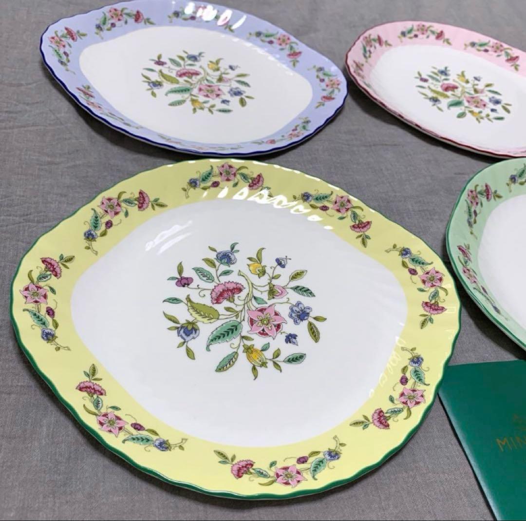 新品未使用　MINTON ハドンホール セレブレーション　 BBプレート4色