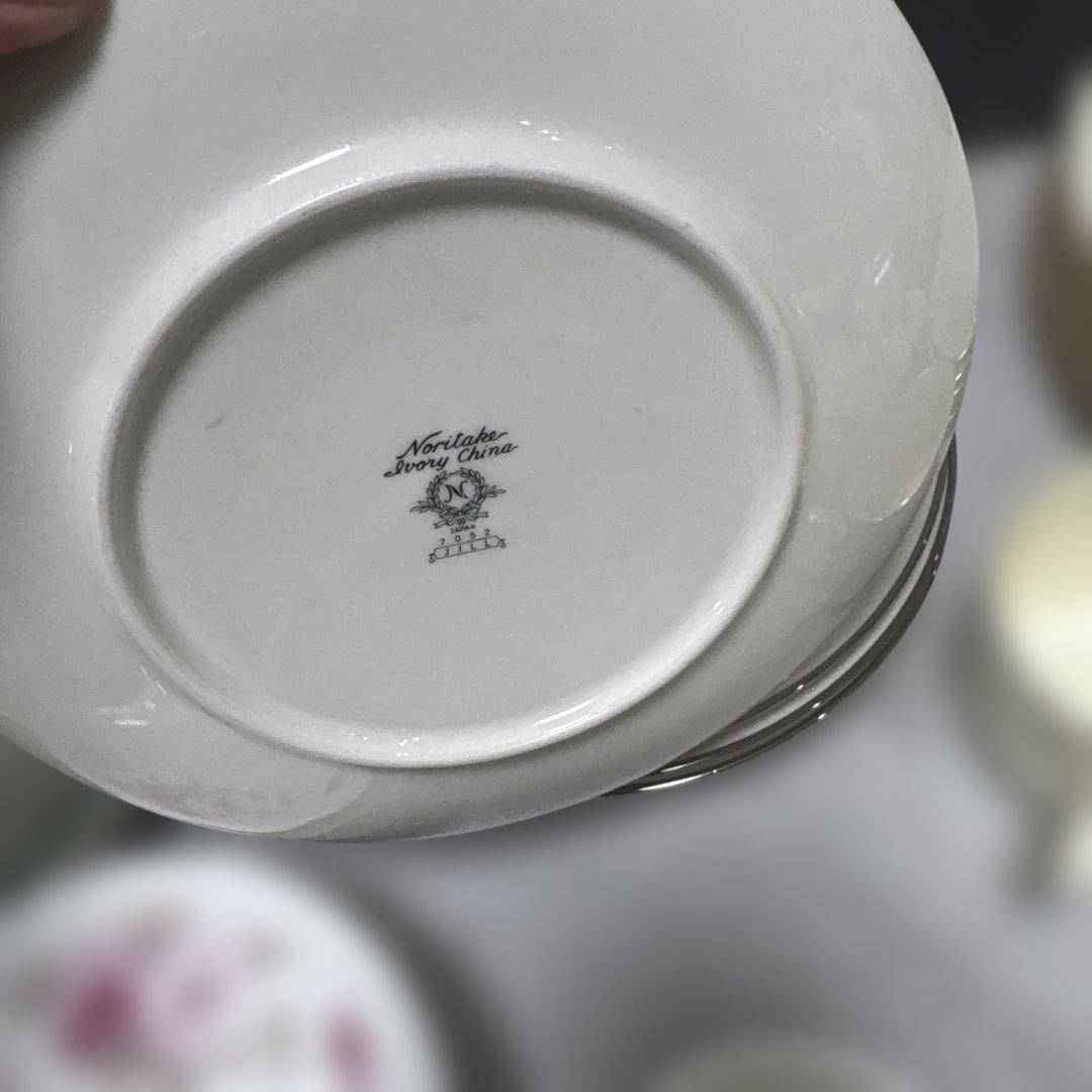 洋食器　Noritake シュガーポット プレートソーサー 42点まとめ