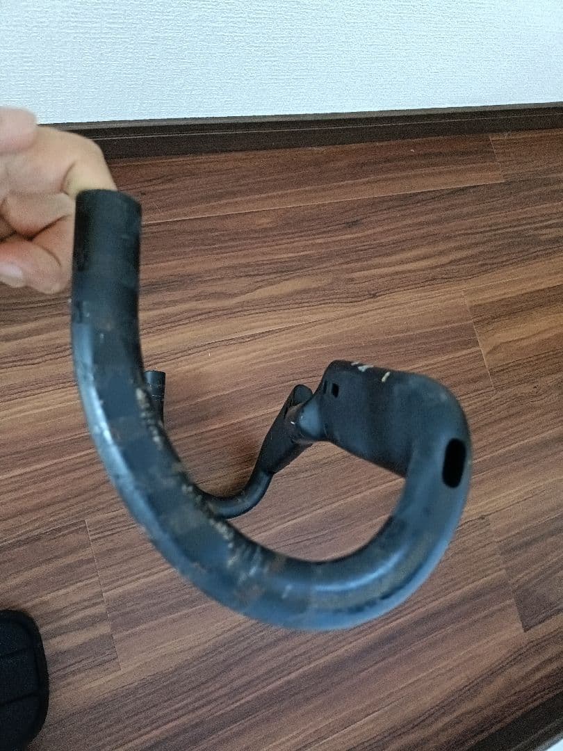 カーボンハンドル ドロップハンドル + DHバー