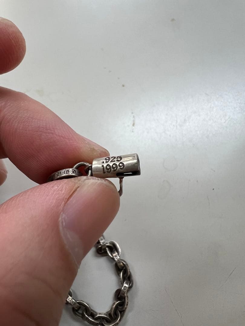 クロムハーツ　ペーパーチェーン18インチ