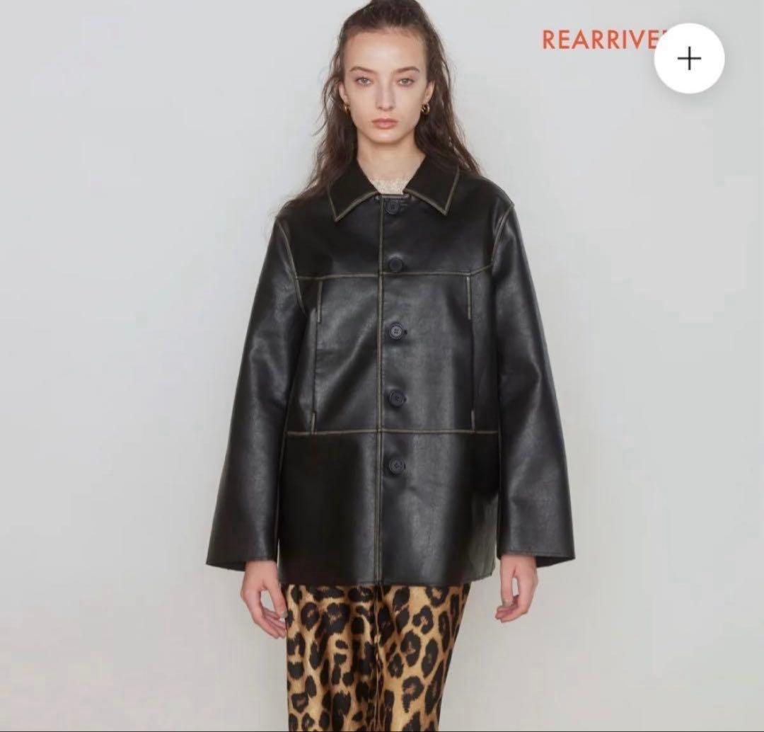 searoomlynn Vintage ECOレザーシャツジャケット