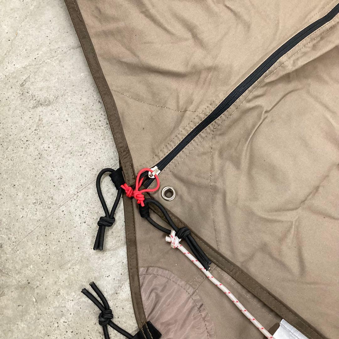 テンマクデザイン 炎幕 グランドシート付き　廃盤 パップテント ソロ