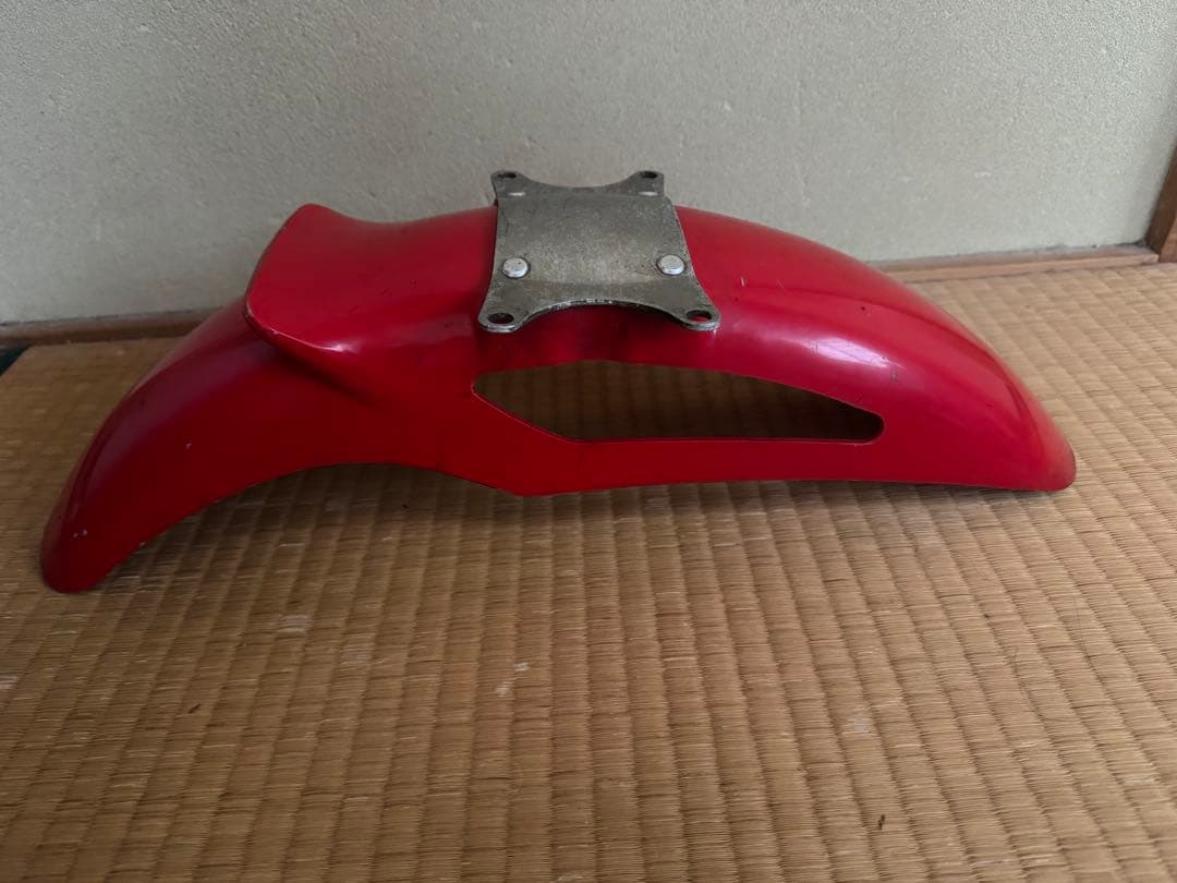 CBR400F 純正　フロントフェンダー　赤