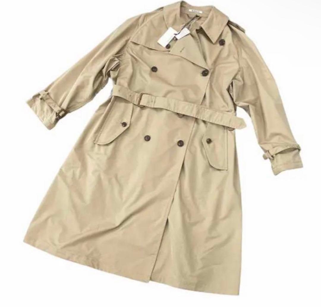 ジャケット・アウター AURALEE Finx Polyester Big Trench Coat