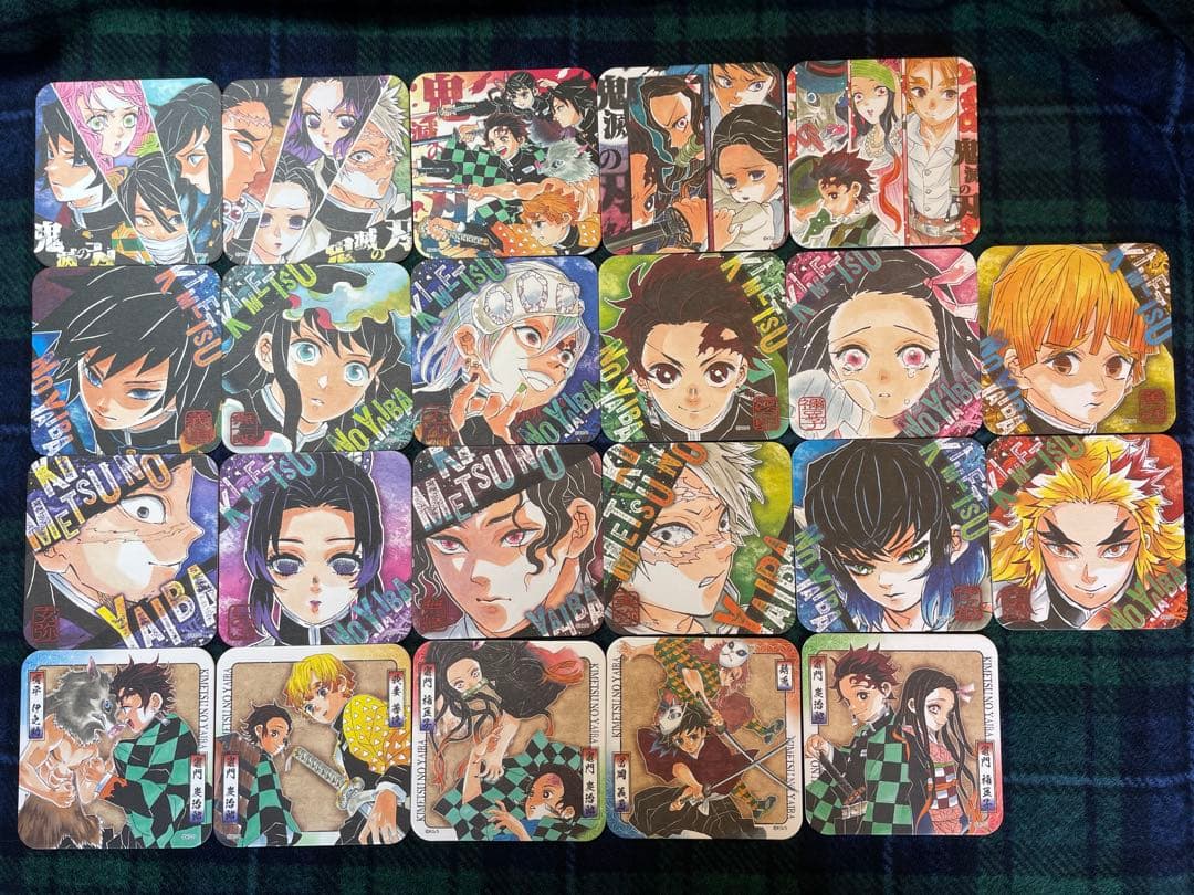 未使用‼️鬼滅の刃 アートコースター全45種＋BOX購入特典3枚
