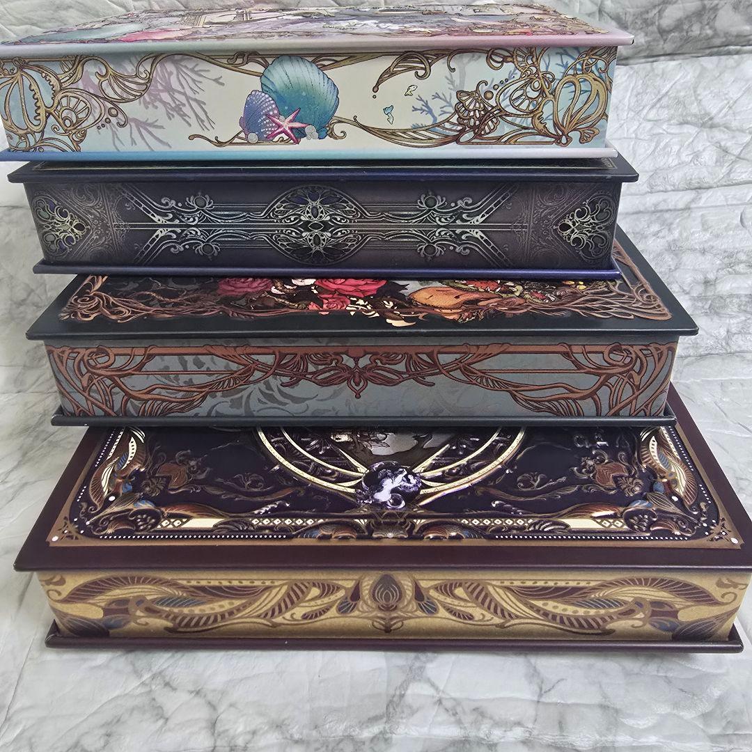 ナハトラビュリント　ブック型缶　全種セット